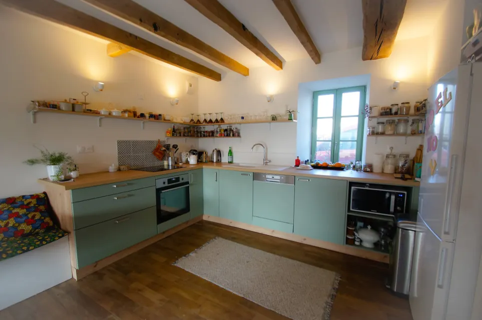 Travaux de rénovation d'une cuisine à Séné