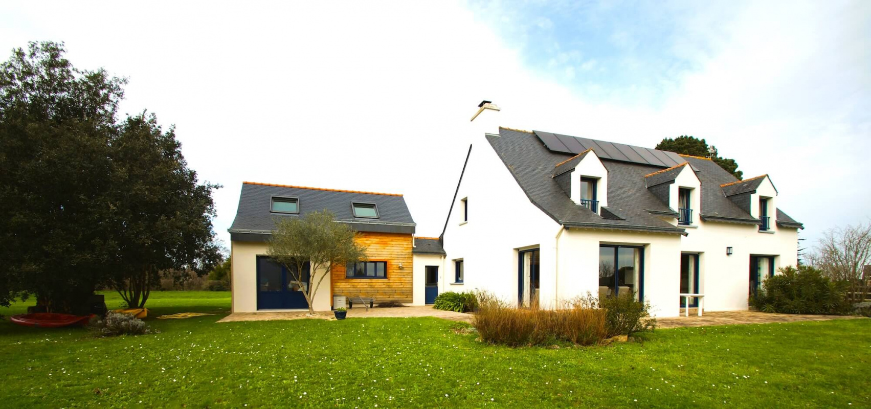 Extension d'une maison avec un dortoir à Carnac