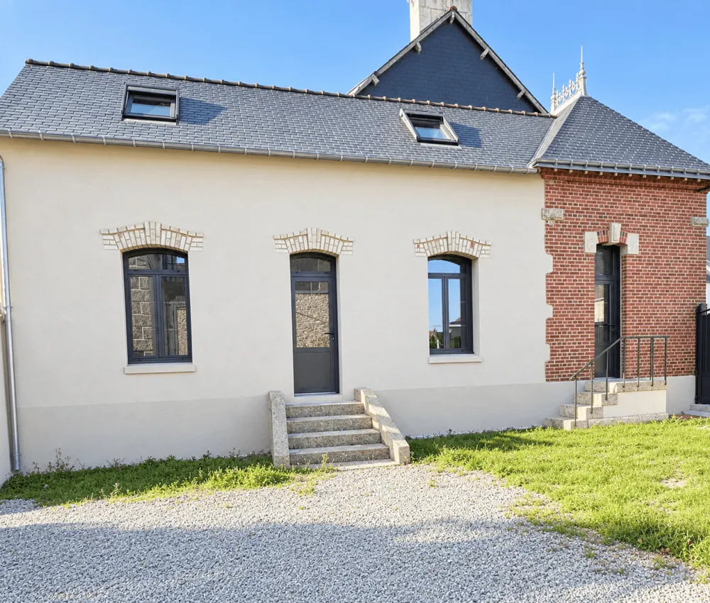 maison de bâtiement en Bretagne