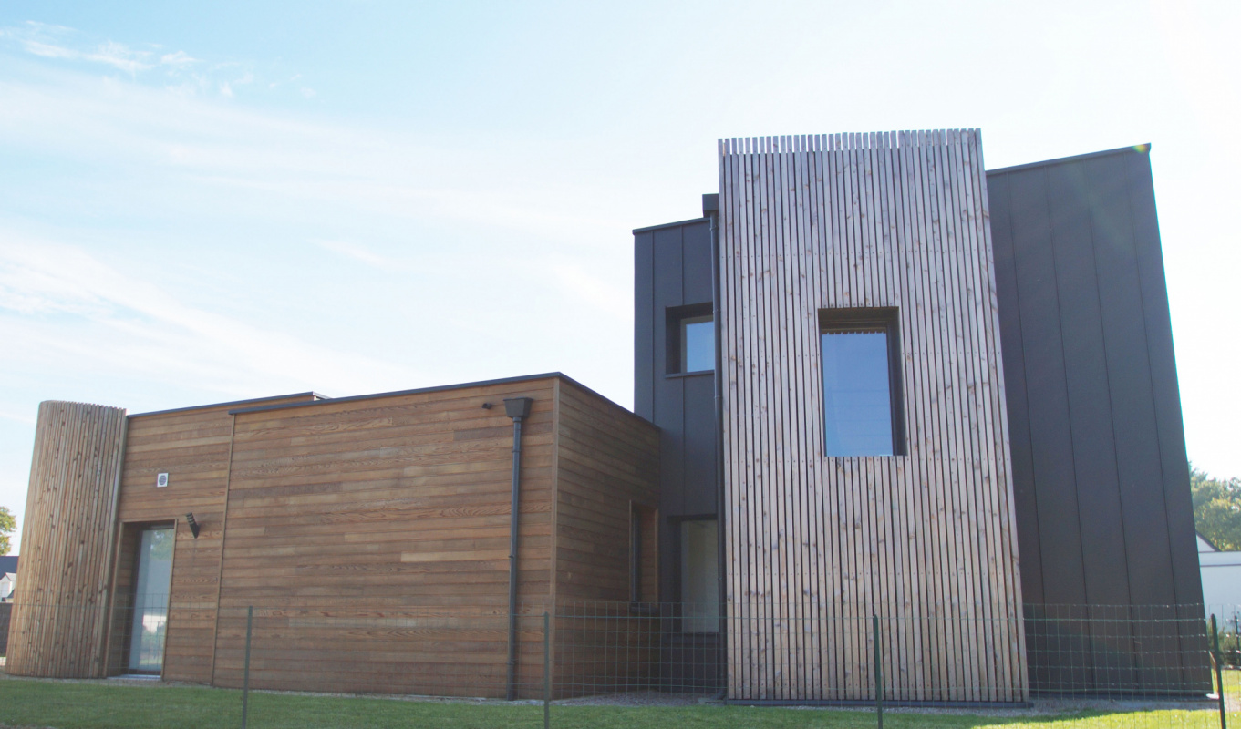 Extension d'une maison en baradage bois