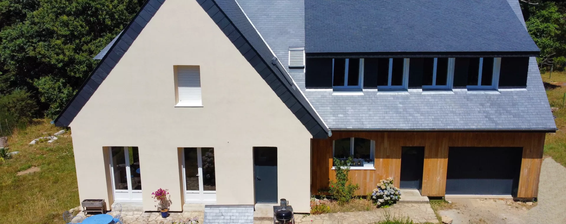 Rénovation énergétique et réaménagement d'une maison à Lorient